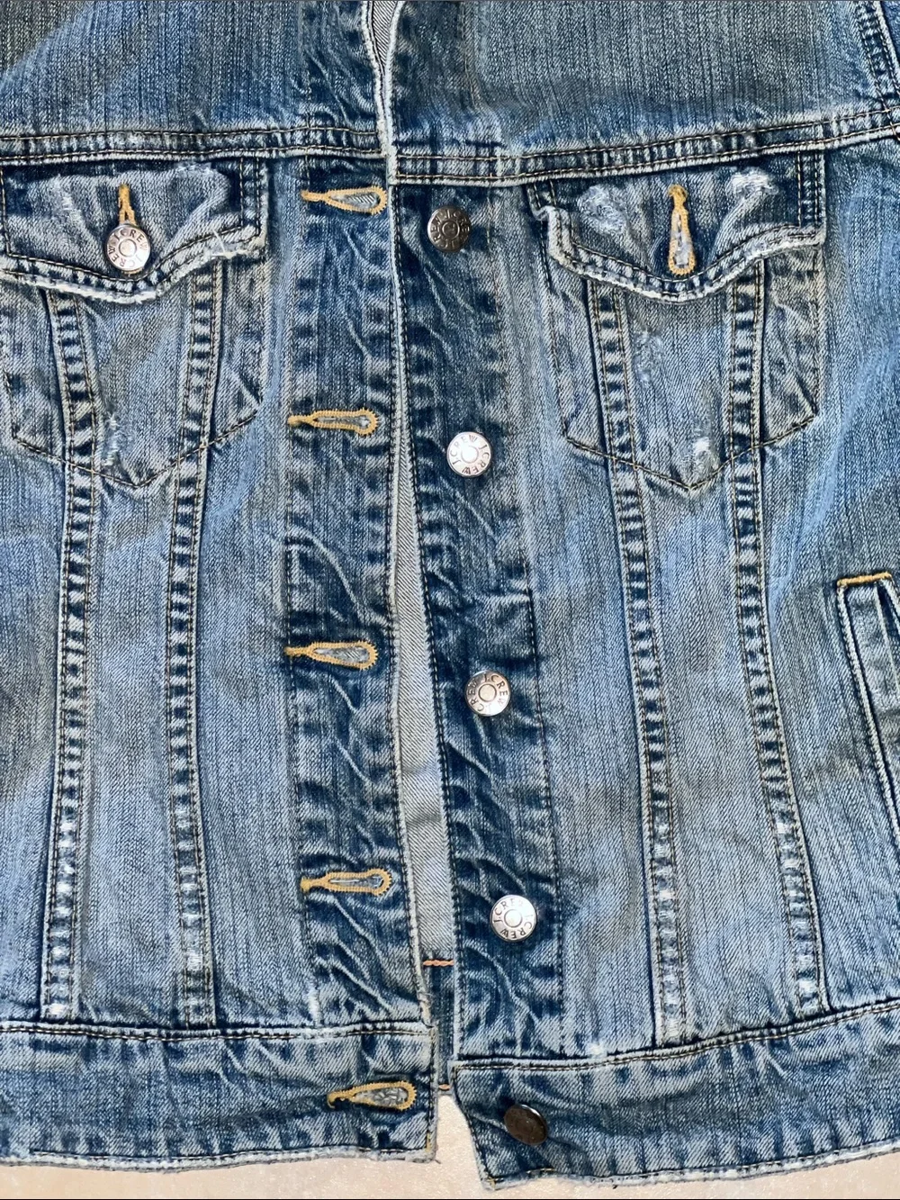 J. Crew Y2K Denim Jacket - Women's Casual Button-Up